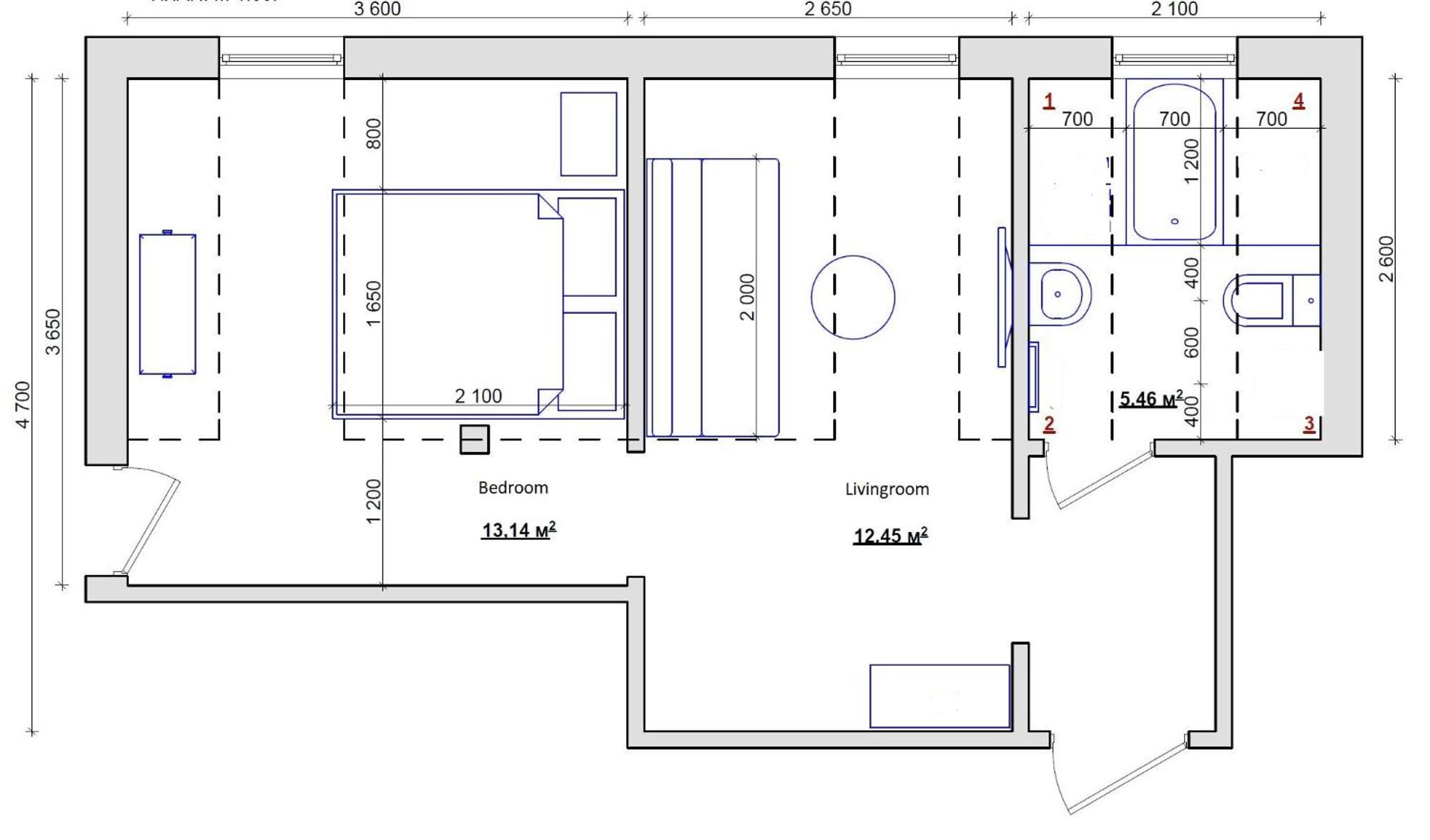 Kamus Apartment Baden-Baden Phòng bức ảnh